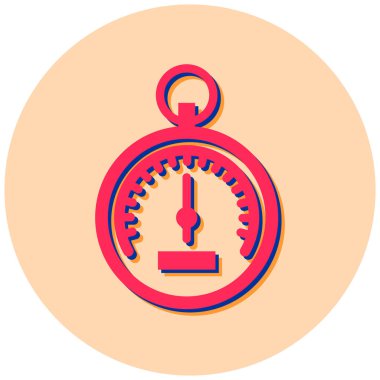 Kronometre Web simgesi basit tasarım