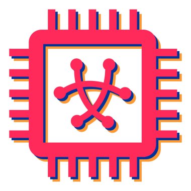 seo modern simgesinin vektör illüstrasyonu