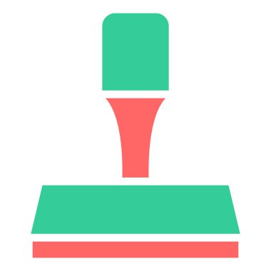 Kalem. Web simgesi basit illüstrasyon