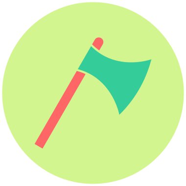 Balta. Web simgesi basit illüstrasyon