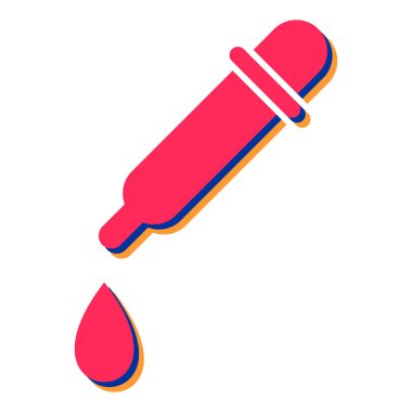 Bırakıcı simgesi vektör illüstrasyonu