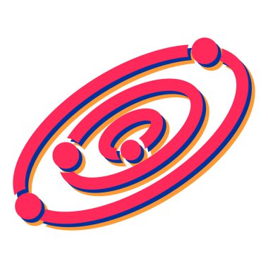 Modern ve soyut arkaplanın vektör çizimi