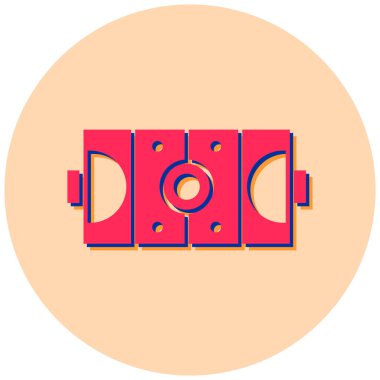 Müzik. Web simgesi basit tasarım