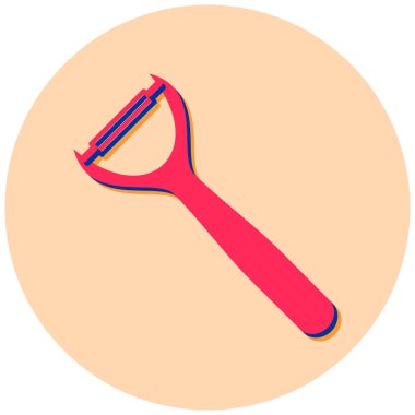 Diş fırçası. Web simgesi basit tasarım