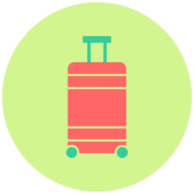 seyahat çantası. vektör illüstrasyonu