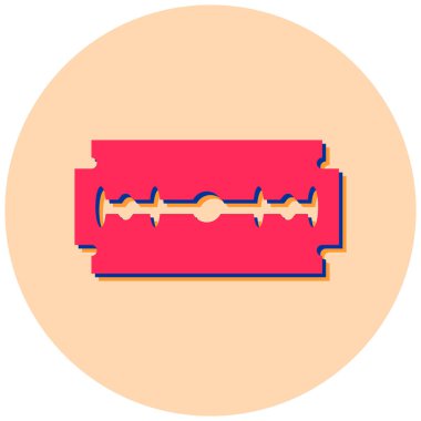 Bıçak simgesinin vektör illüstrasyonu