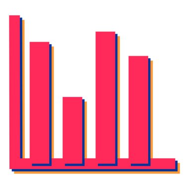 Mali raporlar için bir arkaplan vektör illüstrasyonu