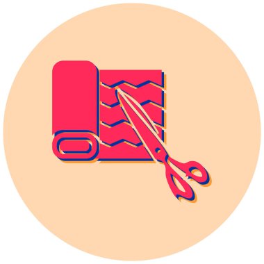 Kalem ve kalem simgesi. vektör illüstrasyonu