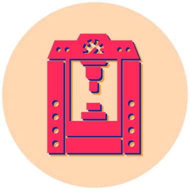 Modern bir b yoksunluğunun vektör illüstrasyonu