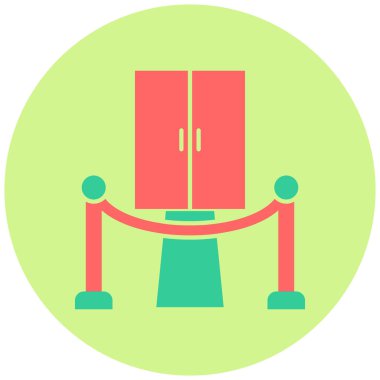 Giriş simgesinin vektör illüstrasyonu