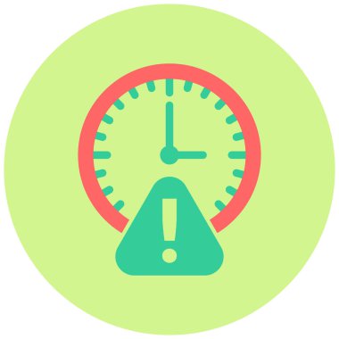 Son teslim tarihi. Web simgesi basit tasarım