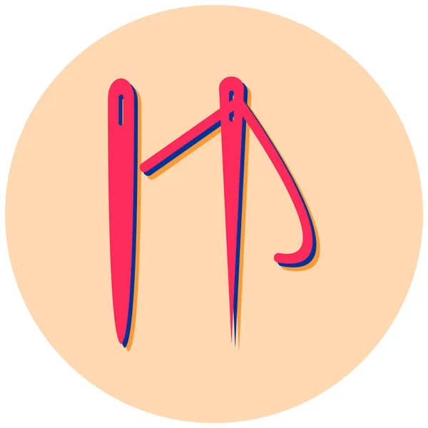 Seil Web Symbol Einfache Illustration — Stockvektor