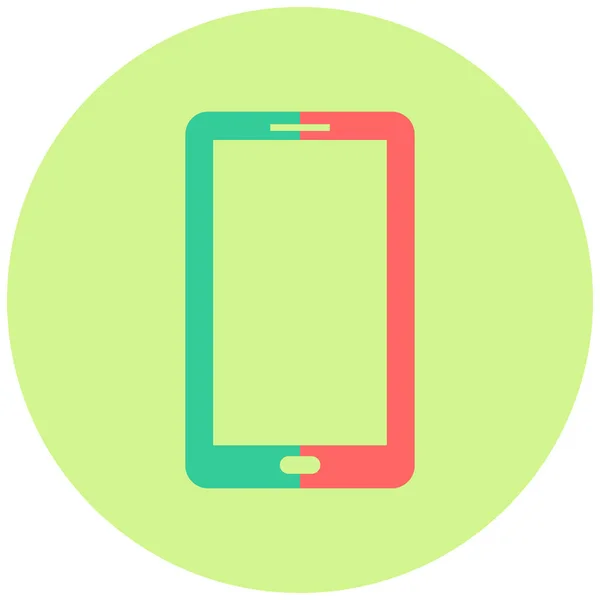 Mobile Web Icon Simple Design — Stock Vector