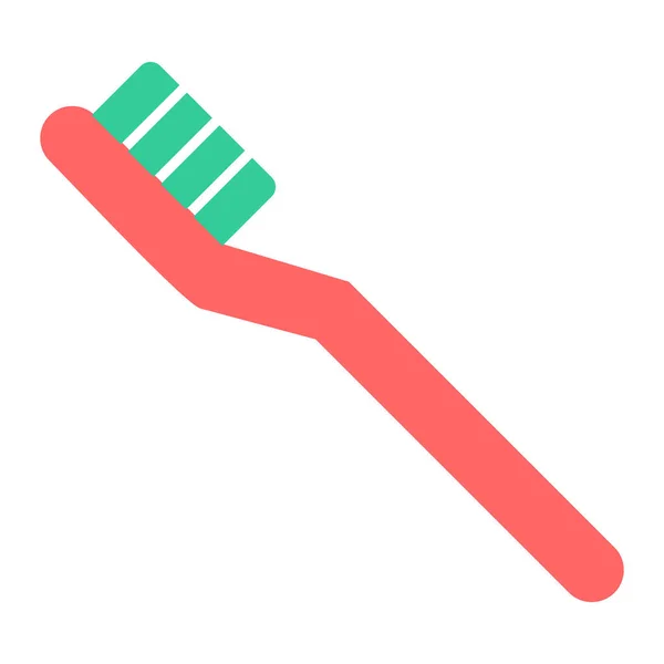 Escova Dentes Ícone Web Ilustração Simples — Vetor de Stock