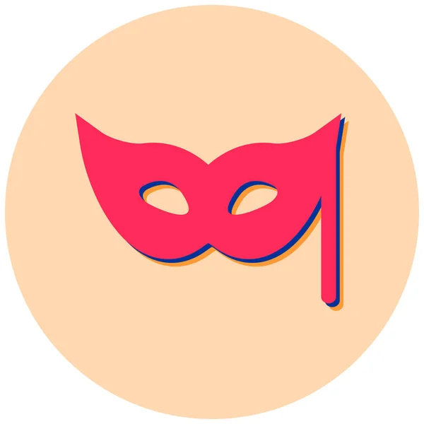 Maske Web Icon Vektor Illustration — Stockvektor