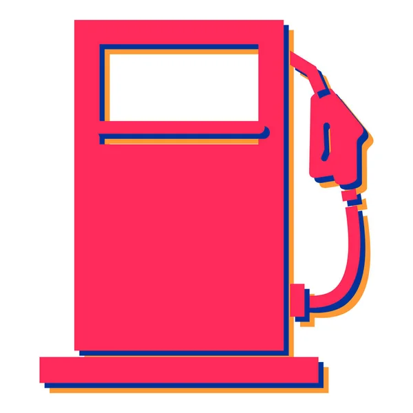 Gas Station Icon Vector Illustration — Stock Vector