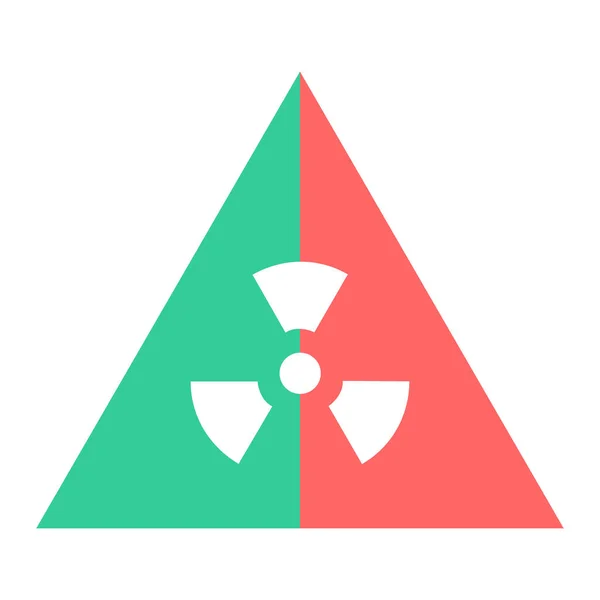 Ikona Vektoru Nukleární Energie — Stockový vektor