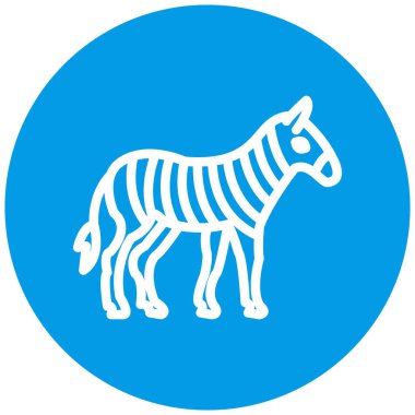 Zebra vektör resimleme