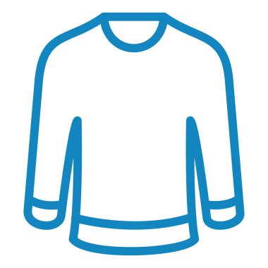 Gömlek. Web simgesi vektör illüstrasyonu