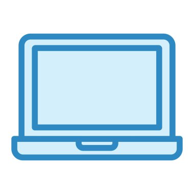 Bilgisayar. Web simgesi basit illüstrasyon