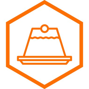 Gıda simgesinin vektör illüstrasyonu