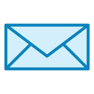 Zarf. Web simgesi basit illüstrasyon 