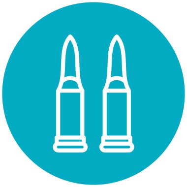 Kişisel ve ticari kullanım için kurşun simgesi...