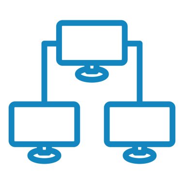 ağ paylaşımı. Basit resimleme