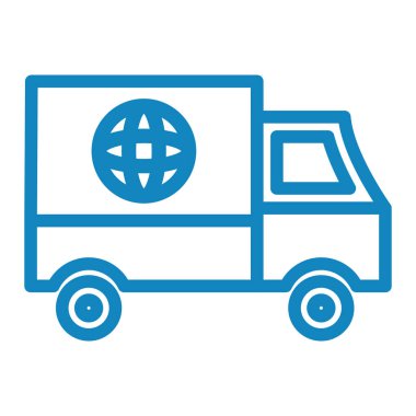 dağıtım vektörü renk simgesi