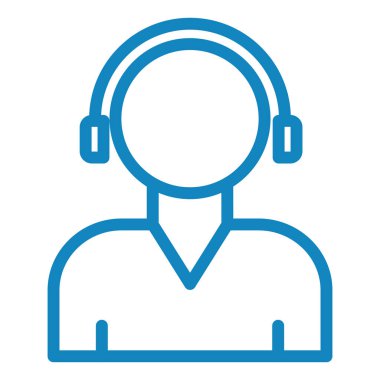 Müşteri desteği. Web simgesi