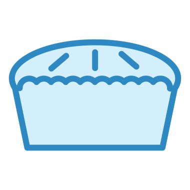 Turta. Web simgesi basit illüstrasyon