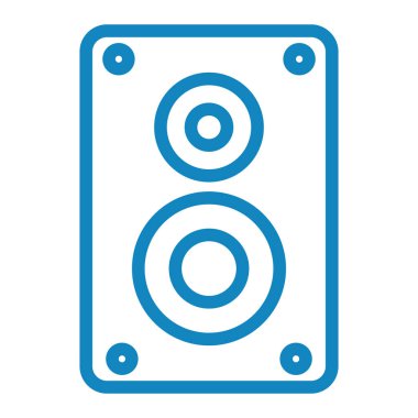 Müzik çalar simgesinin vektör illüstrasyonu