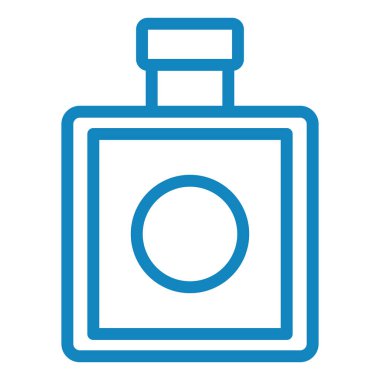 Parfüm. Web simgesi basit illüstrasyon