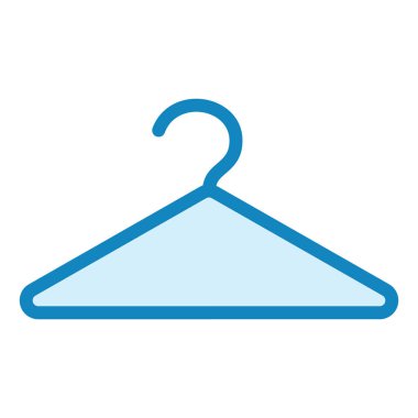 Askı. Web simgesi basit illüstrasyon