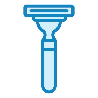 Jilet. Web simgesi basit illüstrasyon 