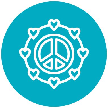 Kalp. Web simgesi basit tasarım