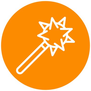 Sihirli değnek. Basit resimleme