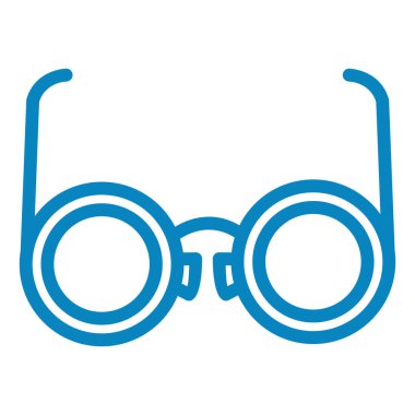 güneş gözlüğü ikonu vektör illüstrasyonu