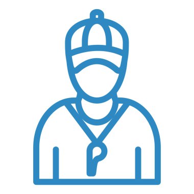 Koç. Web simgesi basit illüstrasyon