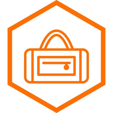 torba simgesi, vektör illüstrasyonu