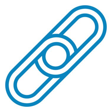 Bağlantı simgesinin vektör illüstrasyonu