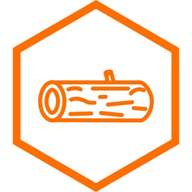 Bir havlu simgesinin vektör illüstrasyonu