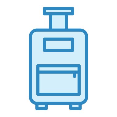 Bagaj simge vektör çizim