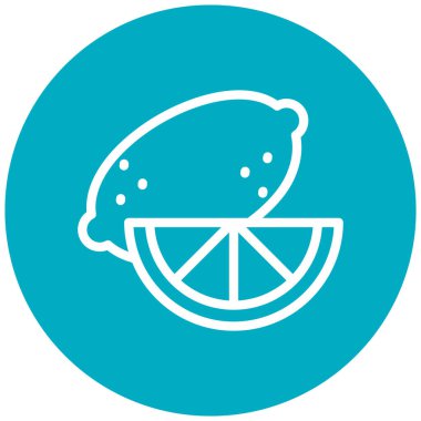 lemon modern icon vector illustration