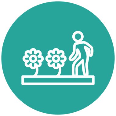 seo modern simgesinin vektör illüstrasyonu