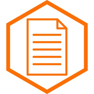 dosya biçimi simgesi, vektör illüstrasyonu