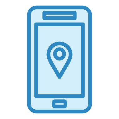 Mobil Harita. Basit tasarım