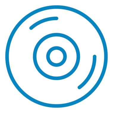 cd simge vektör illüstrasyonu