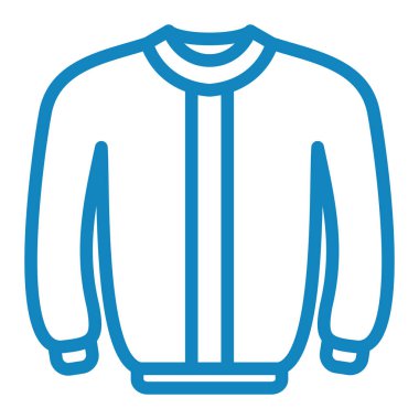 Kıyafetler. Web simgesi basit illüstrasyon