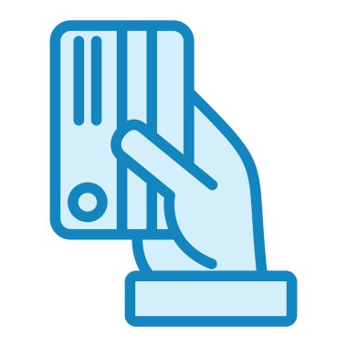 Ödeme Yöntemi simgesinin vektör çizimi